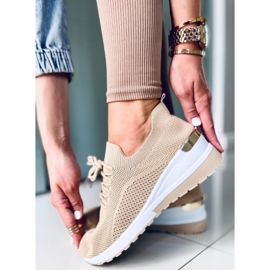 Calcetines Faggio Khaki calcetines beige 2