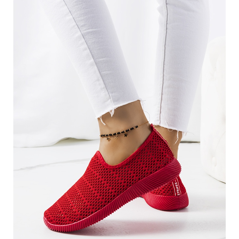 Deportivas Ritva de mujer rojas rojo 1