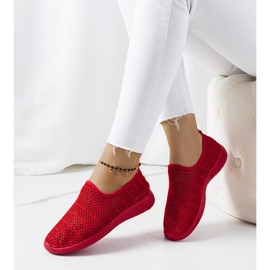 Deportivas Ritva de mujer rojas rojo 2