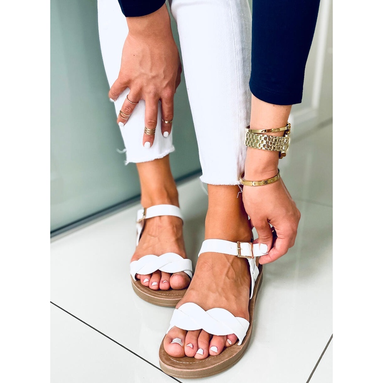 Sandalias mujer Olivo Blanco 1