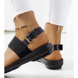 Sandalias negras de Tarja para mujer negro 2