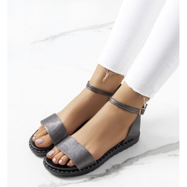 Sandalias de mujer Perunka gris 2 Sandalias de mujer Perunka gris 2