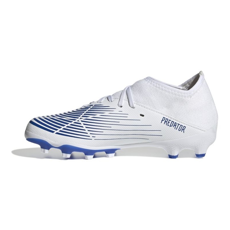 Botas de fútbol adidas Predator Edge.3 Mg Jr GZ2893 blanco blanco 1