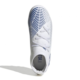 Botas de fútbol adidas Predator Edge.3 Mg Jr GZ2893 blanco blanco 2