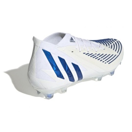 Botas de fútbol Adidas Predator Edge.1 Fg M H02931 blanco blanco 5