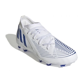 Botas de fútbol adidas Predator Edge.3 Fg Jr GX5211 blanco blanco 4