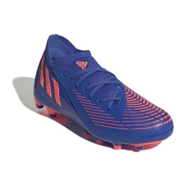 Botas de fútbol adidas Predator Edge.3 Mg Jr GZ2894 azul azul 4