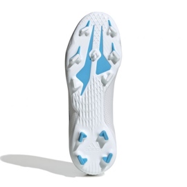 Botas de fútbol Adidas X Speedflow.3 Fg Jr GW7488 multicolor blanco 3