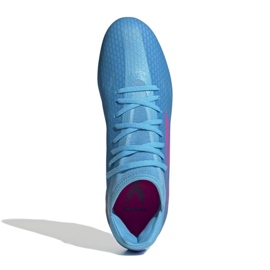 Botas de fútbol Adidas X Speedflow.3 Fg M GW7483 azul azul 2