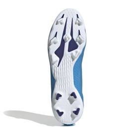 Botas de fútbol Adidas X Speedflow.3 Fg M GW7483 azul azul 3
