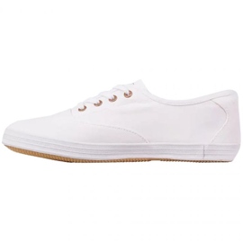 Zapatos Kappa Zony W 243163 1056 blanco dorado 1