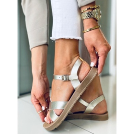 Sandalias mujer Nevada Gold dorado 2