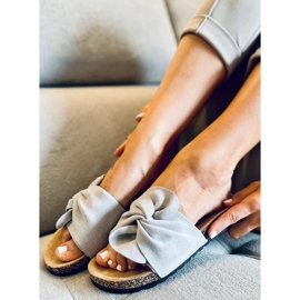 Chanclas de corcho Dakota Grey gris 4