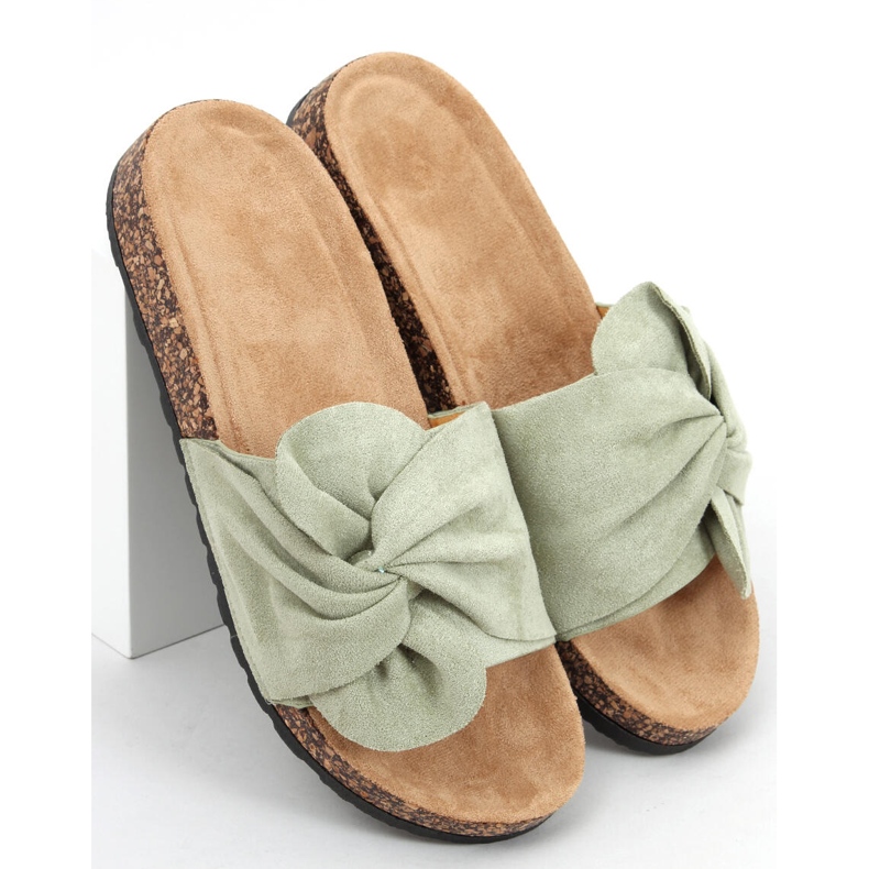 Chanclas de corcho Dakota Green verde 2