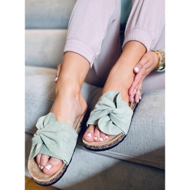 Chanclas de corcho Dakota Green verde 1