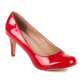 Yes Mile Salones lacados rojo 2