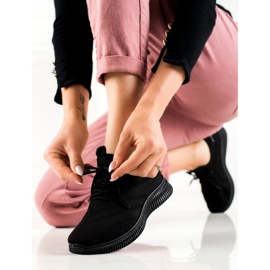 DK Calzado deportivo cómodo negro 2 DK Calzado deportivo cómodo negro 2