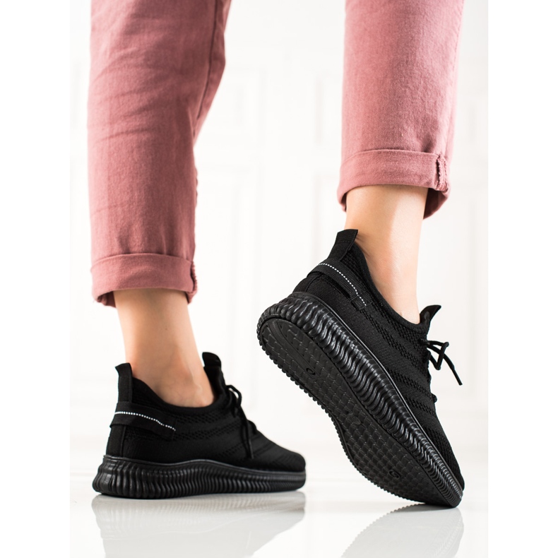 DK Calzado deportivo cómodo negro 1 DK Calzado deportivo cómodo negro 1