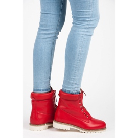 Seastar Trappers de mujer de moda rojo 1