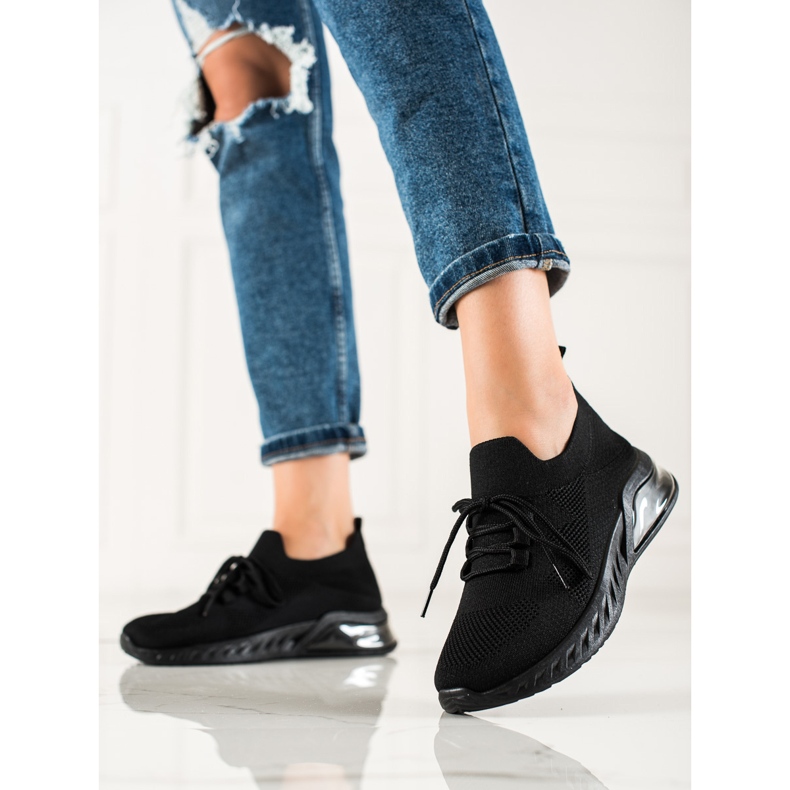 DK Zapatos deportivos negros 2