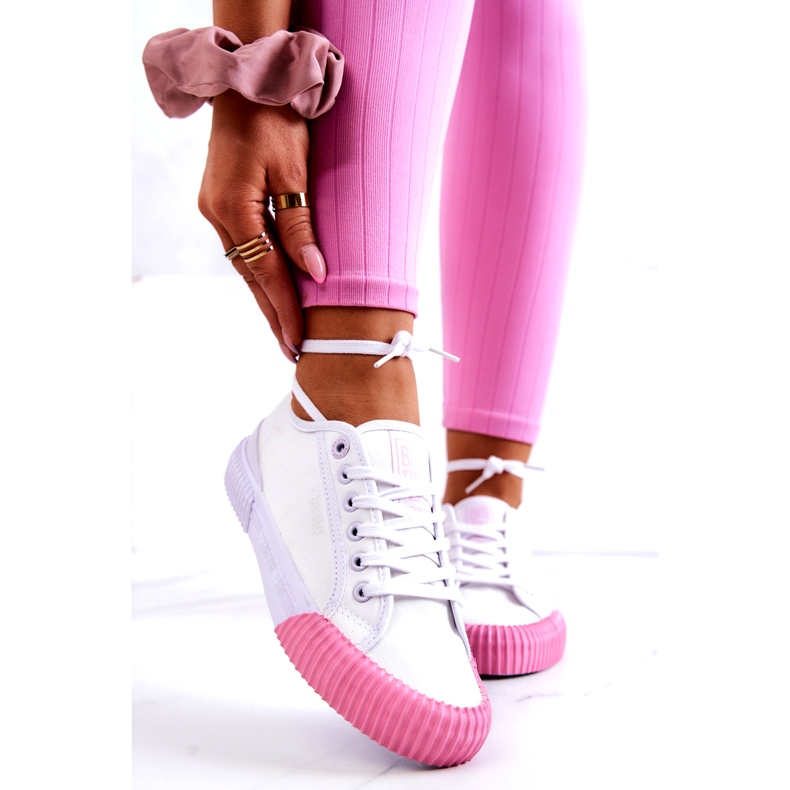 Material Zapatillas Big Star JJ274111 Zapatillas blancas blanco 1