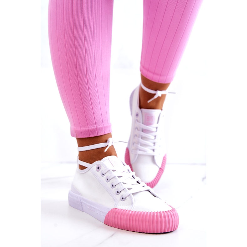 Material Zapatillas Big Star JJ274111 Zapatillas blancas blanco 2