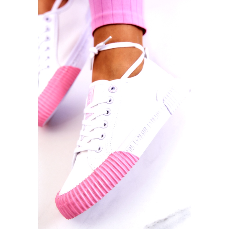 Material Zapatillas Big Star JJ274111 Zapatillas blancas blanco 5