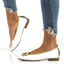 Zapatos de piel con decoración Filippo DP3661/22 Wh blanco 8 Zapatos de piel con decoración Filippo DP3661/22 Wh blanco 8