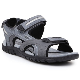 Sandalias Geox U S.Strada DM U8224D-0BC50-C9014 negro 1
