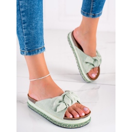 Bestelle Pantuflas mujer 20-365 gr verde 1