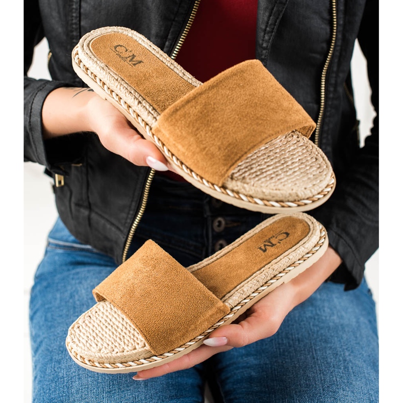 Cm Paris Zapatillas informales beige marrón 1