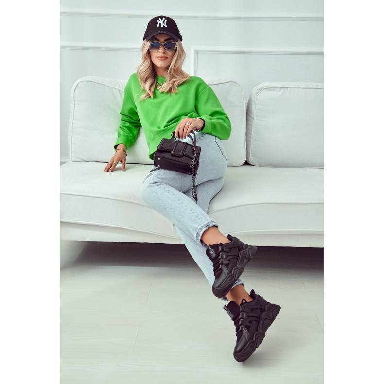 Zapatillas deportivas de mujer Sneakers Negro Daren 2