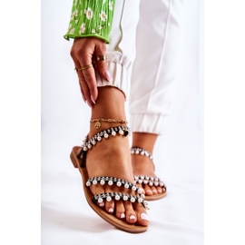 PS1 Sandalias Mujer Cómodas Con Adornos Negro Nell 1 PS1 Sandalias Mujer Cómodas Con Adornos Negro Nell 1