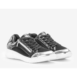 Zapatillas negras de mujer de Veera. negro 1 Zapatillas negras de mujer de Veera. negro 1
