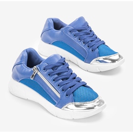 Deportivas de mujer Veera azules 2