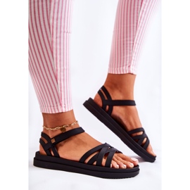 Sandalias Mujer Fragante Con Velcro ZAXY JJ285068 Negro 3