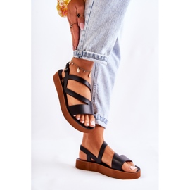 Sandalias de goma mujer ZAXY JJ285052 Negro 3