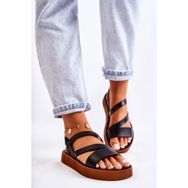 Sandalias de goma mujer ZAXY JJ285052 Negro 4