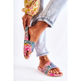Pantuflas Goma Perfumada ZAXY JJ285097 Rosa-Verde rosado 5