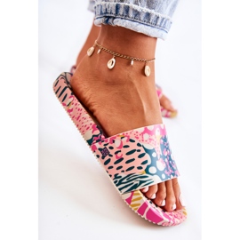 Pantuflas Goma Perfumada ZAXY JJ285097 Rosa-Verde rosado 6
