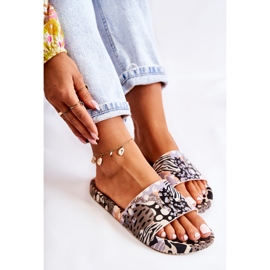 Pantuflas de Goma Perfumadas ZAXY JJ285098 Negro y Beige 6