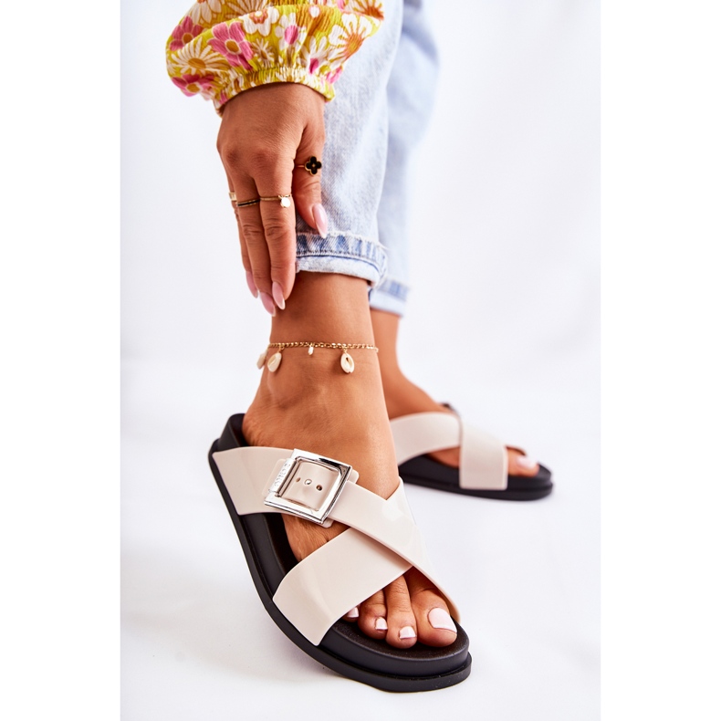 Chanclas de goma para mujer ZAXY JJ285057 Blanco 1