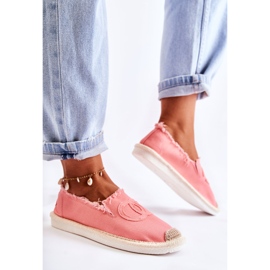 PS1 Alpargatas Clásicas Mujer Coral Flaure rosado 4