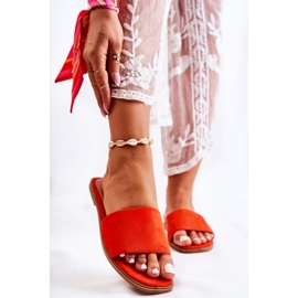 FL1 Pantuflas Clásicas Mujer Liso Rojo Narsis 1 FL1 Pantuflas Clásicas Mujer Liso Rojo Narsis 1