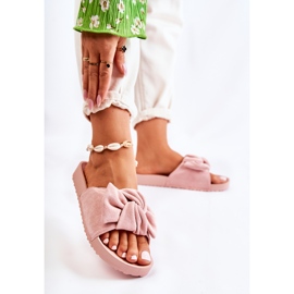 PE1 Zapatillas Clásicas De Ante Con Lazo Hayle Rosa rosado 5