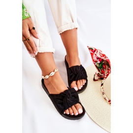 PE1 Zapatillas Clásicas De Ante Con Lazo Negro Hayle 1