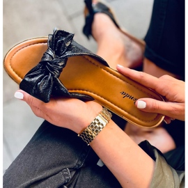 Pantuflas de Mujer Lirio Negras negro 2