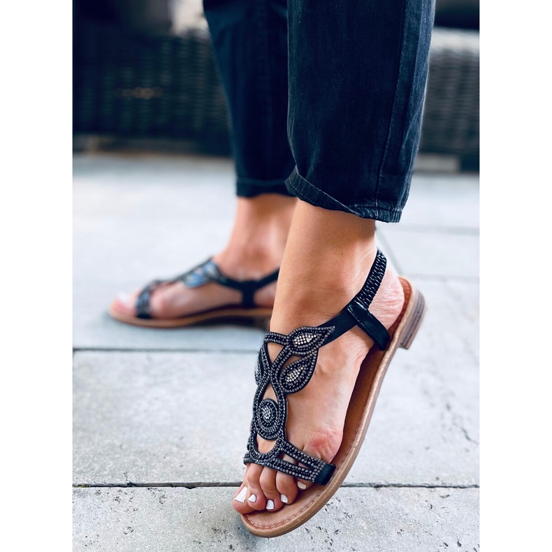 Sandalias mujer Marion Negras negro 1