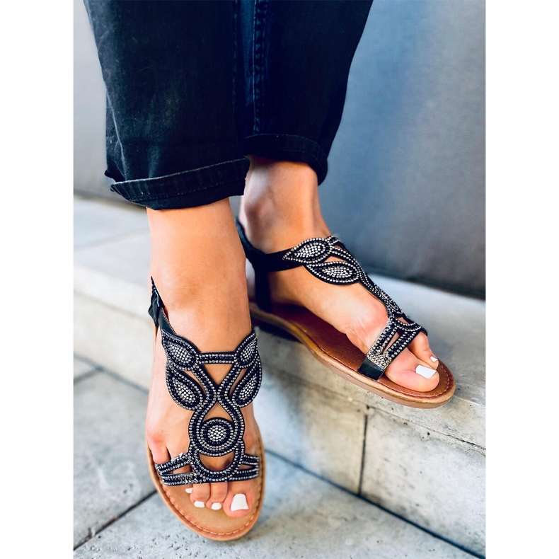 Sandalias mujer Marion Negras negro 2