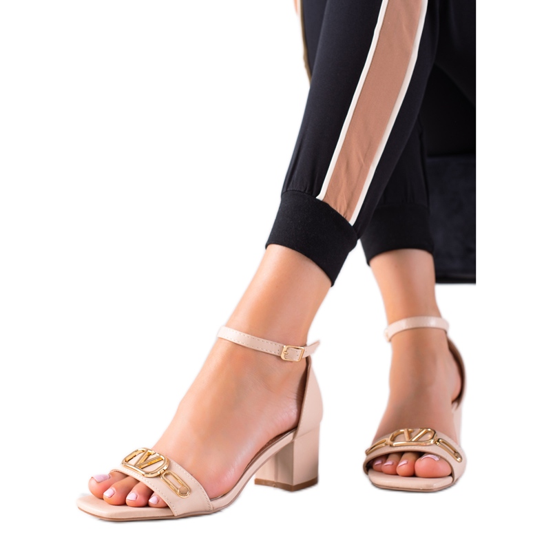 Seastar Sandalias Con Decoración Dorada beige 1 Seastar Sandalias Con Decoración Dorada beige 1